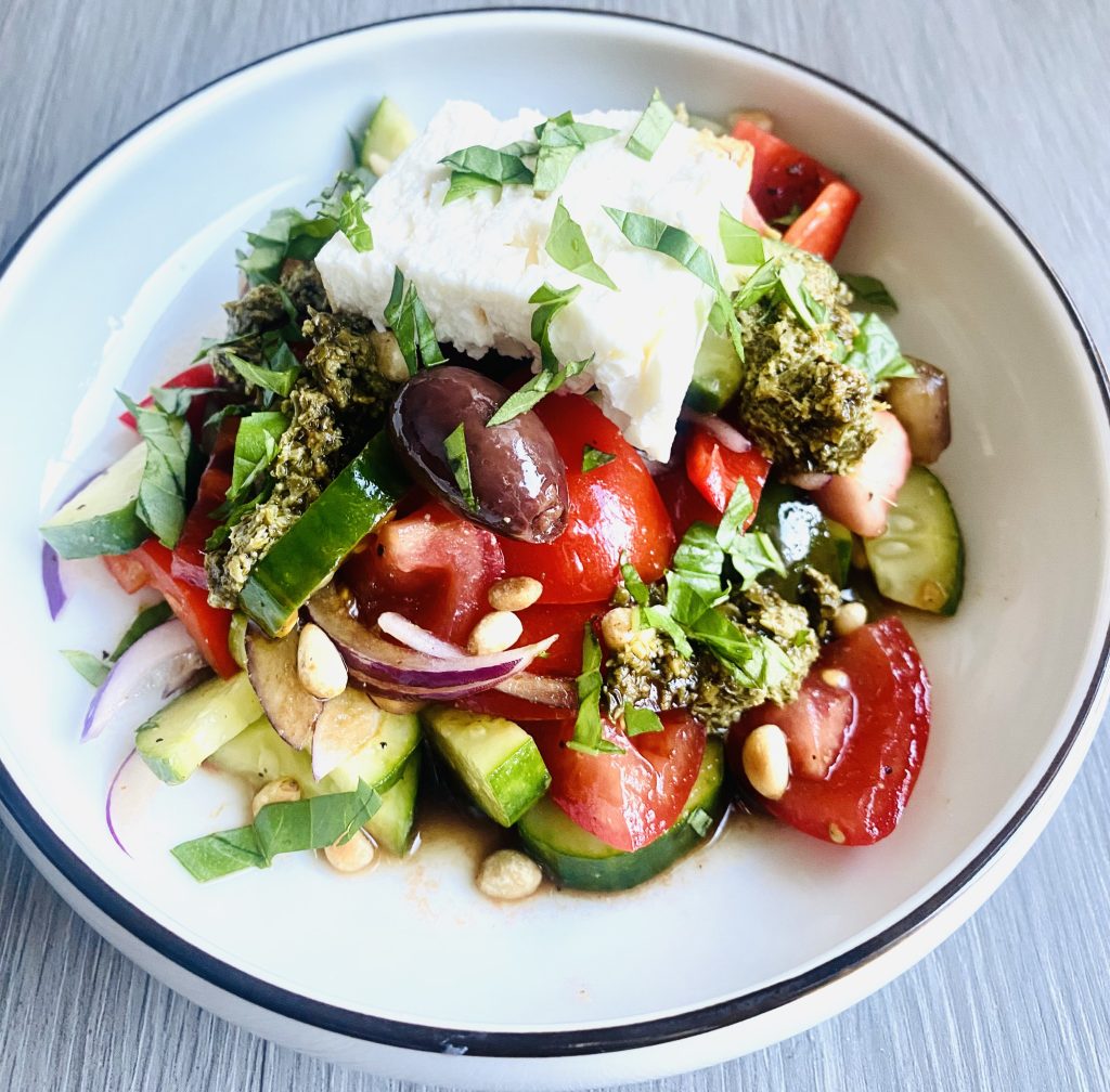 greek salad recipe chef monika jensen